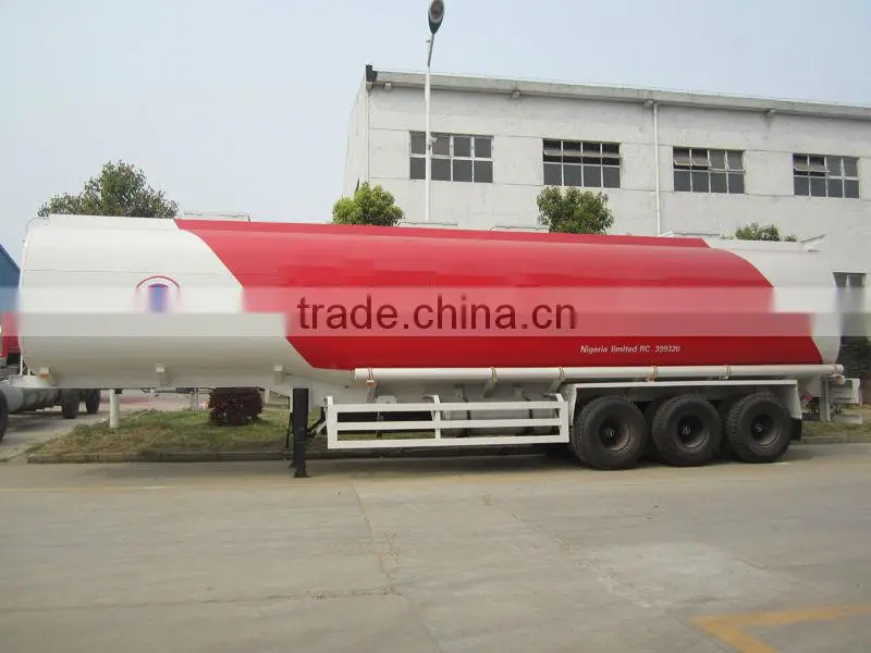 3 axles fuel tanker semi trailer/truck