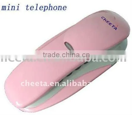 Corded phone FSK / DTMF Caller ID Slimeline phone