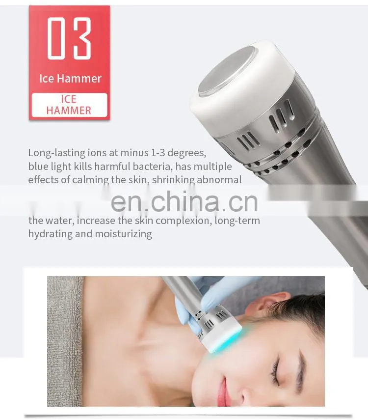 Hydrogen Oxygen Micro-engraving Instrument 9 IN 1 H2O2 Oxygen Jet Peel Machine EMS Deep Cleansing Hydrating Small Bubbles Device
