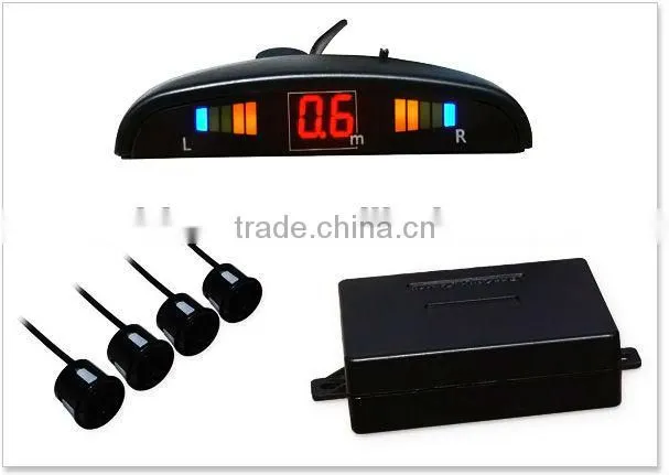 12v parking sensors with LCD Diplay with 8 Sensors 4 SENSORS