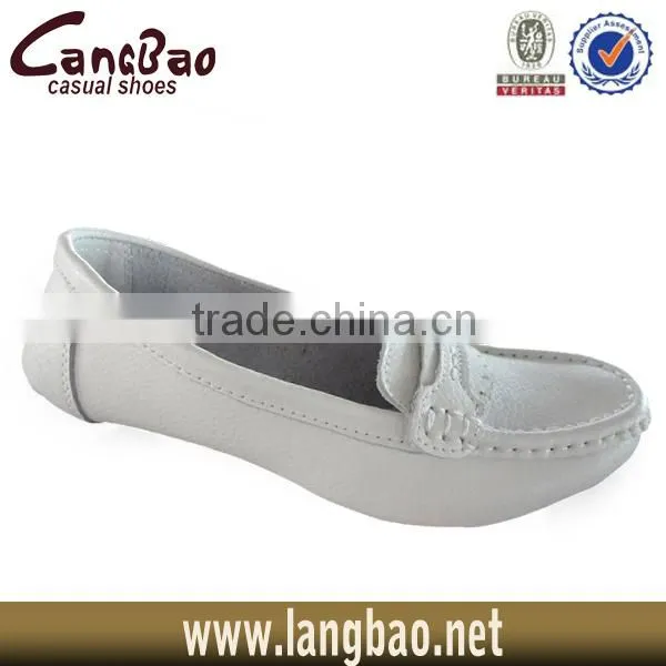 2016 factory new style red leather woman shoes