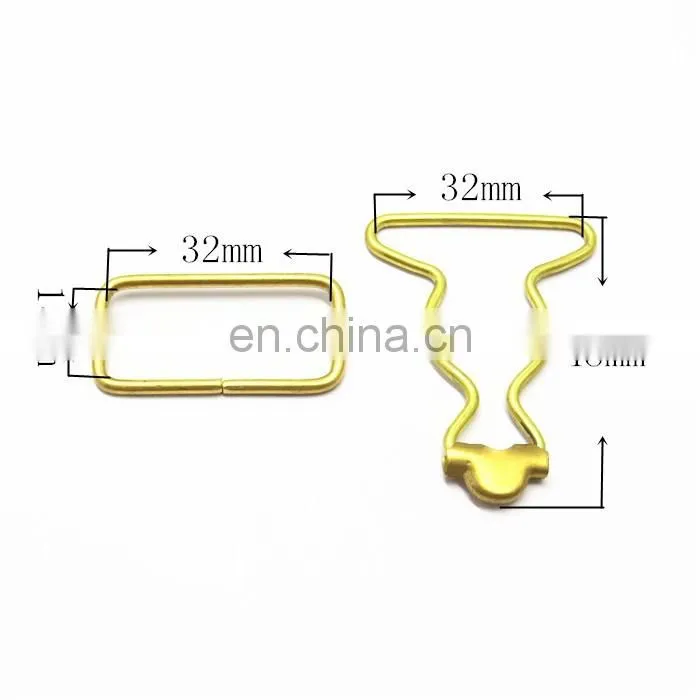 48mm Custom Metal Bib Overall Buckles