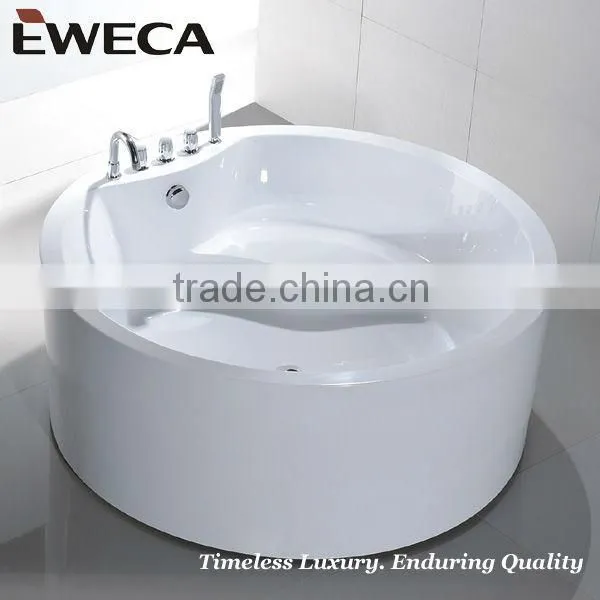 Round Bathtub with Seat
