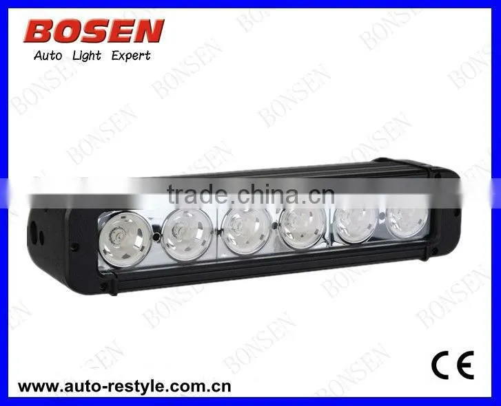 60w LED strip light,cree LED light bar, off road light bar