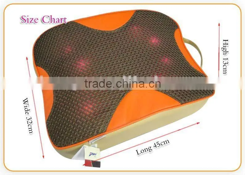 comfortable knocking kneading lumbar back massage cushion
