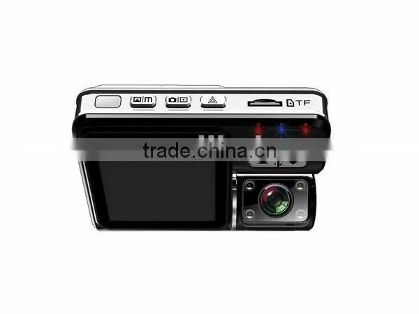 Appealing HD720P 2ch car rear view camera/dual camera car recorder with H.264 compression format