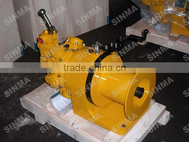 BIG DISCOUNT!!! Manual operated single drum type PNEUMATI WINCH for sale