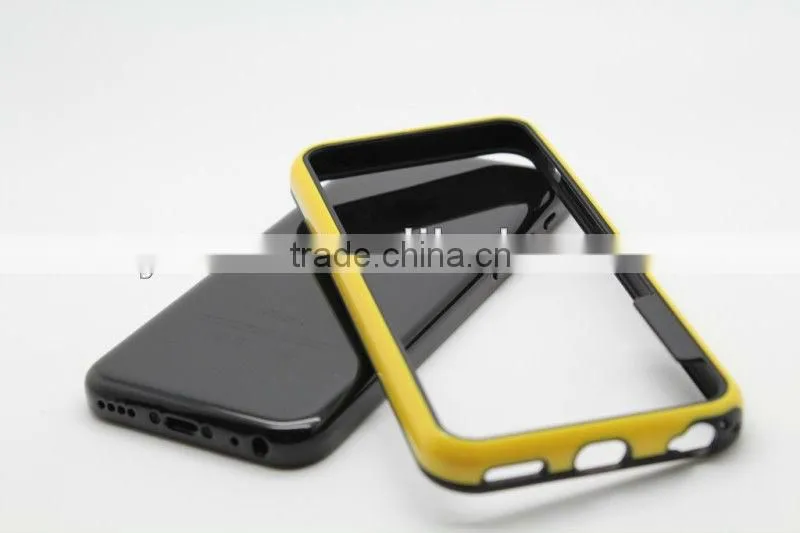 For iPhone5C TPU PC Bumper Case
