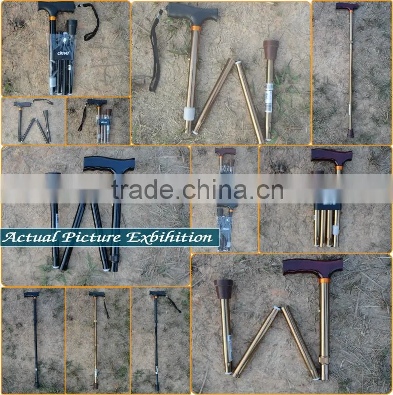 Aluminum Foldable Printed Walking Sticks