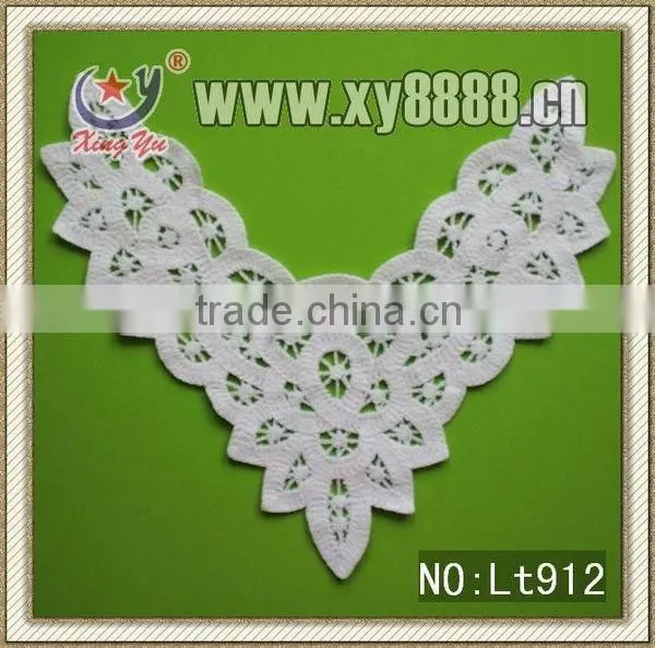 High quality, Exquisite Sequins and Beads Collar Lace