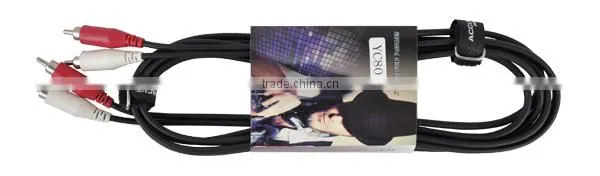 Good Quality Male To Male RCA Audio Cable YC801-10FT