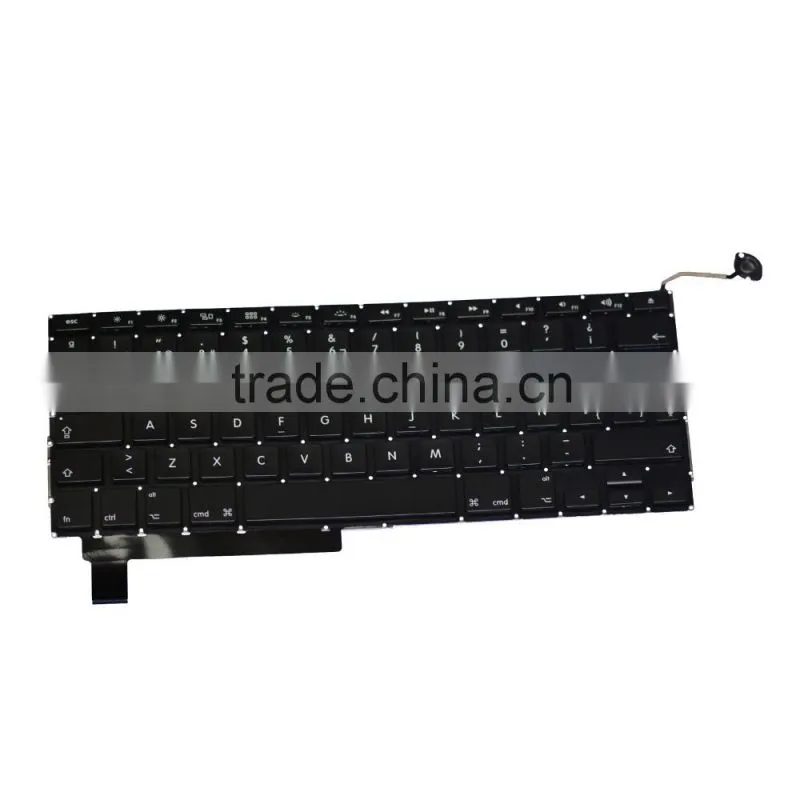 Professional Spanish keyboard Replacement For Laptop Macbook Pro A1286 2008-2012