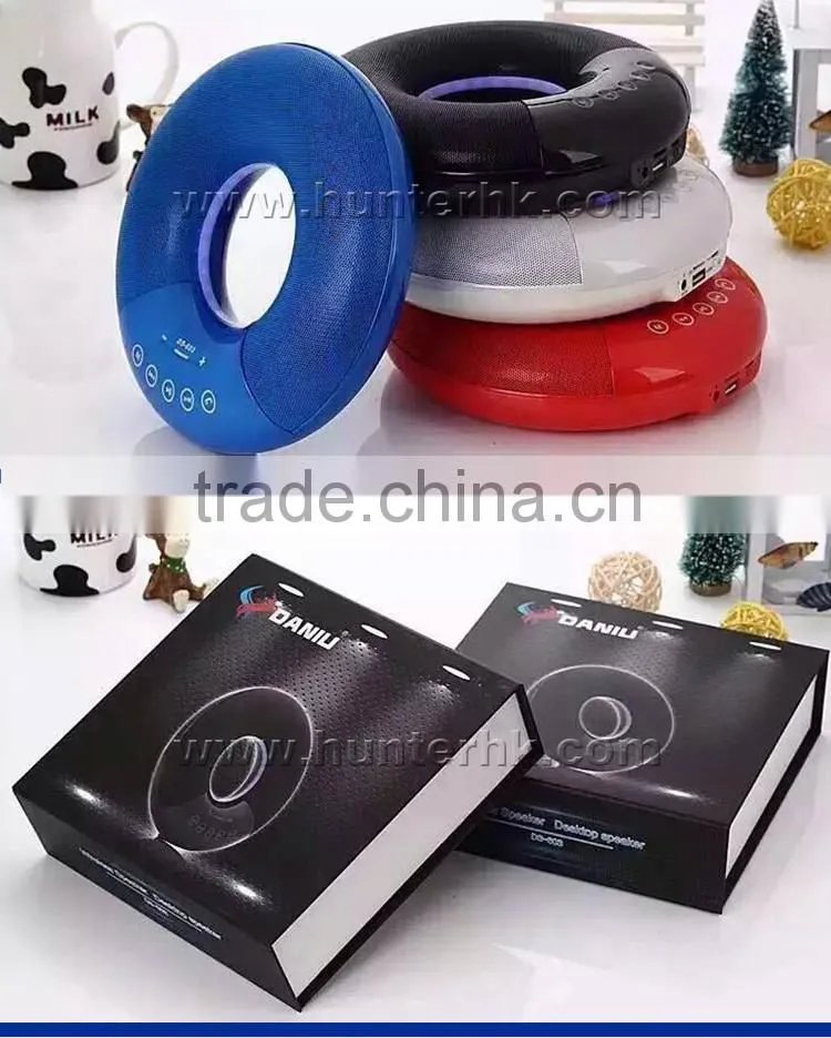 Doughnut Shape LED Light Flashing Bluetooth Speaker