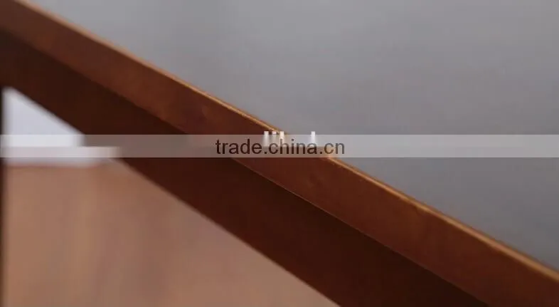 DT-4028 Korea Thick Wood Slab Wooden dining table