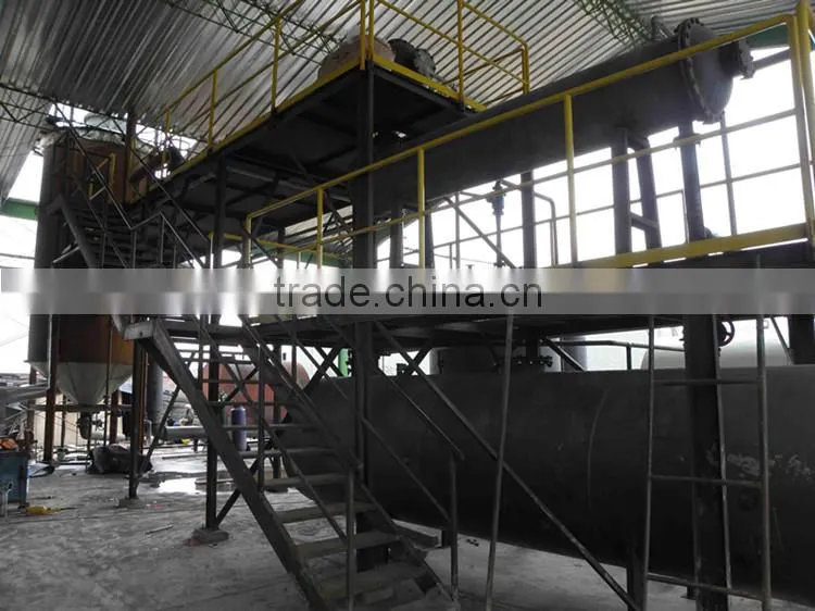 automatic used plastic oil refining unit waste oil recycling machine used tire oil refining unit with CE ISO