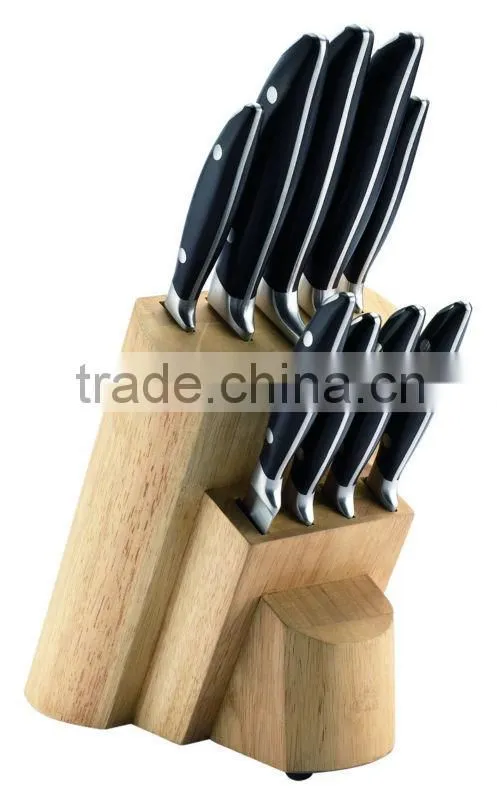 ABS+430 S/S HANDLE 10PCS KITCHEN KNIFE SET