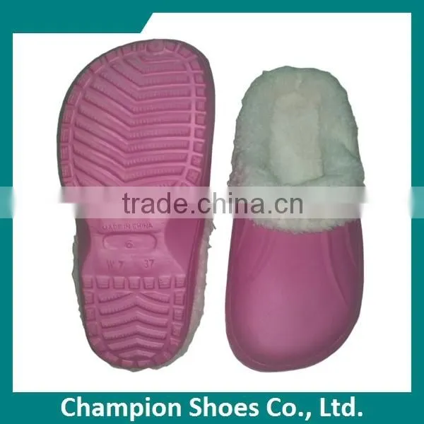 Warm Clog Colourful Winter Indoor Slipper