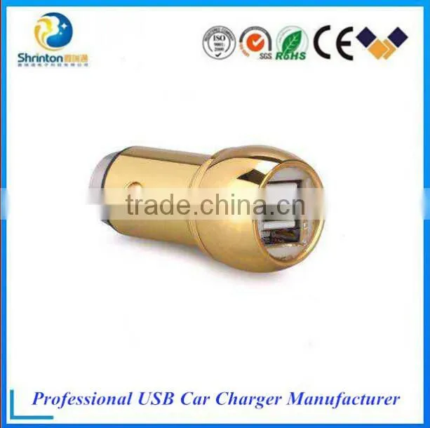 High Quality REMAX Durable 5V 2.1A Car charger usb car charger 2 Port for iPhone and Macbook