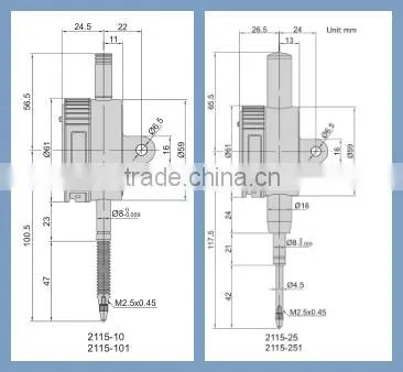 Digital dail temperature weighing Indicator 2115-10