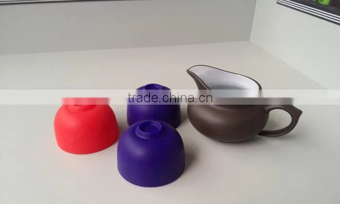 100% Food grade silicone cup of tea, FDA small silicone tea cup factory directe