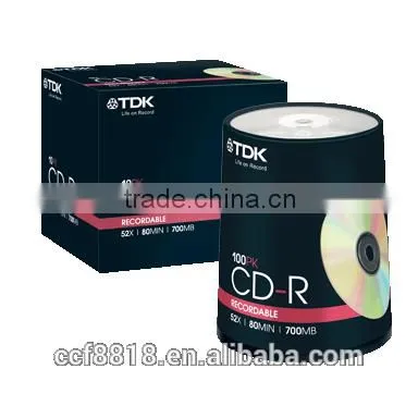 TDK A+ cd, blank cd, made in taiwan products