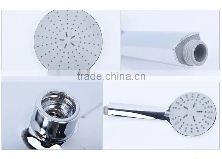 Three Functions New design chrome plating handheld shower head