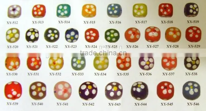 SB0756 Large Hole Macrame Beads, Beads For Hemp, Patterned Wood Beads