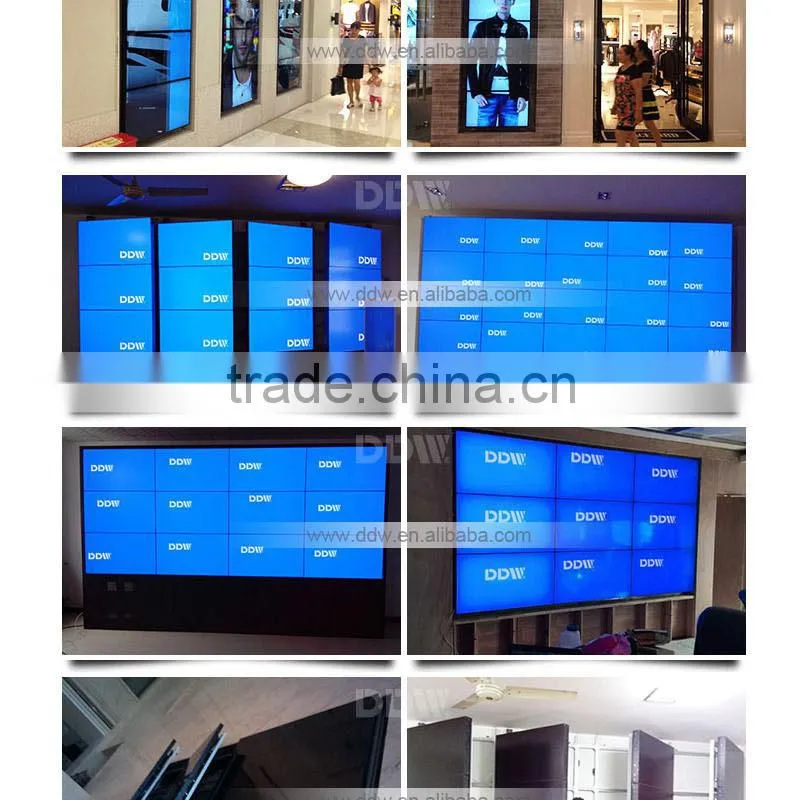 the most fashion irregular model LCD video wall