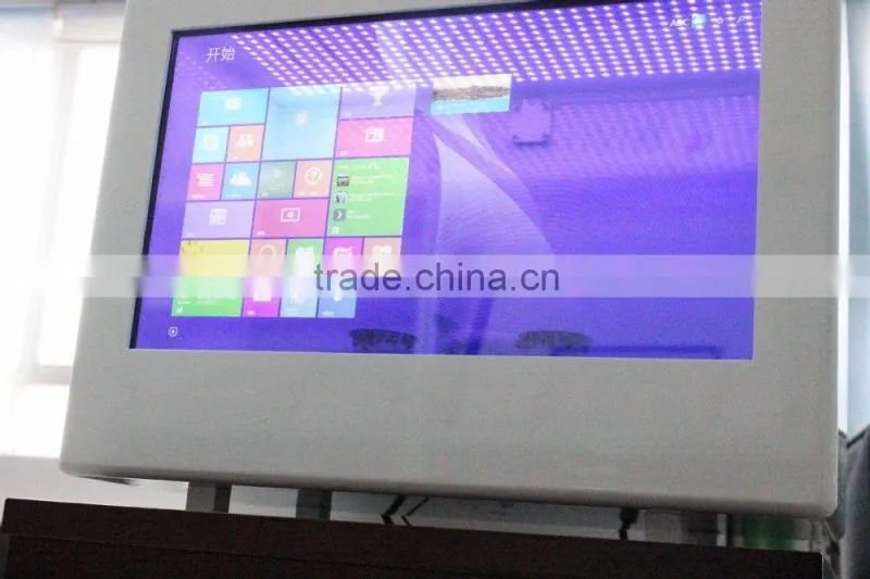 19" transparent lcd display holobox display for exhibition