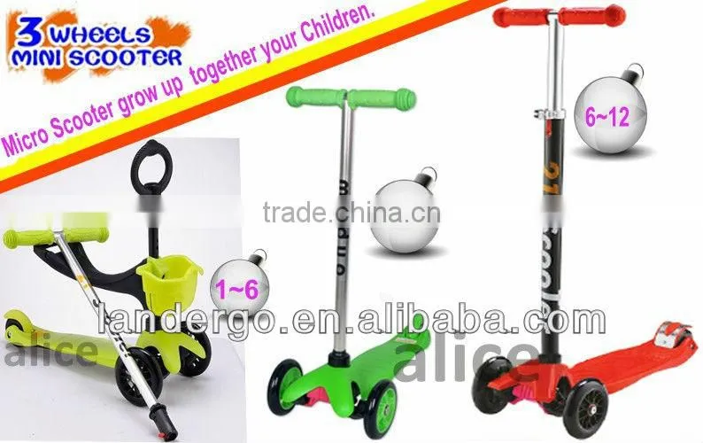 Mini Micro Scooter with Seat and O-Bar Handle