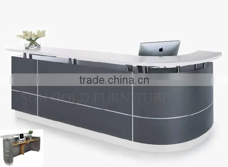 Sales counter furniture salon front desk / reception desk for retail store (SZ-RTB031)