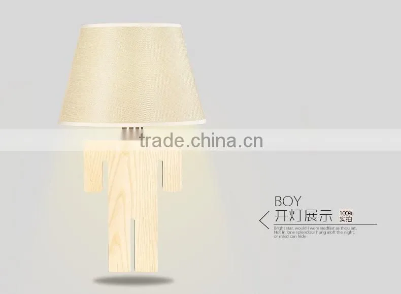 China supplier for Restaurant wood table lamp JK-879-10 LED Wood table lamp LED Wood table Light