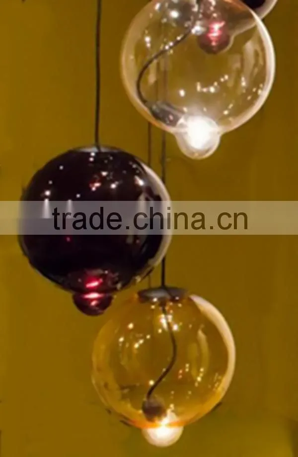 hot led glass zhongshan pendant light droplight
