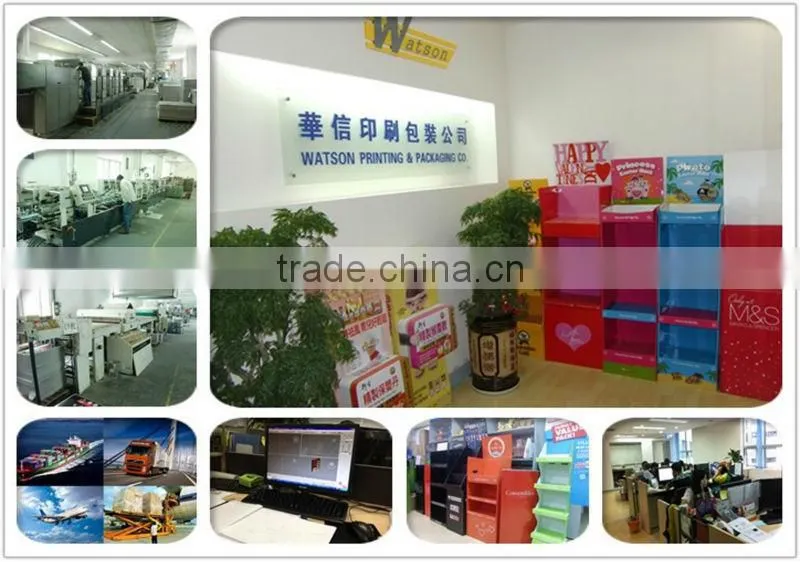 Printed Hair Extension Cardboard Packaging Box