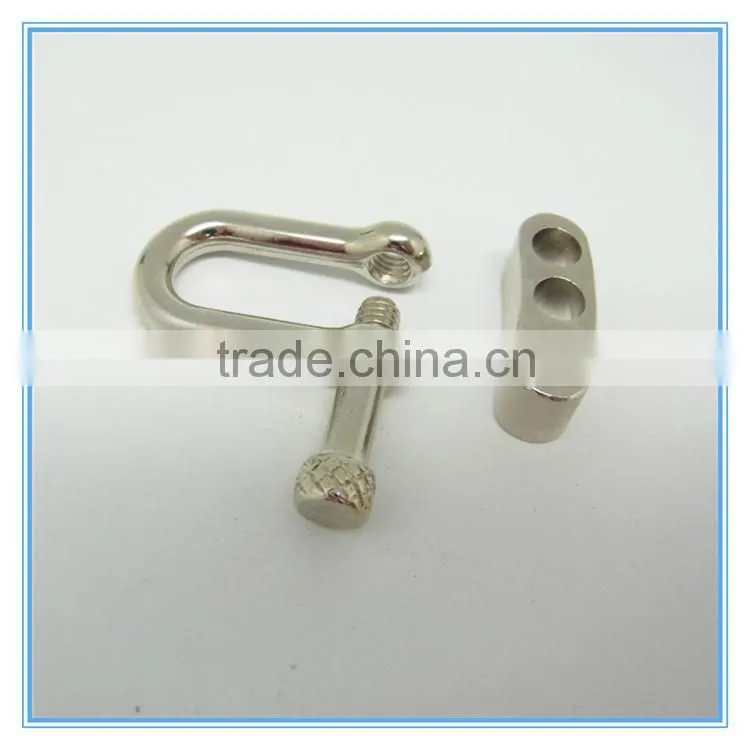 5mm Stainless steel paracord d shackles with clevis pin