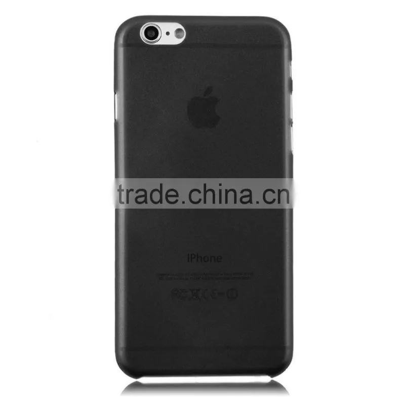 Black Transparent Ultra Thin Matte Hard Cover Case For Apple For iPhone 6 4.7"Hot Worldwide
