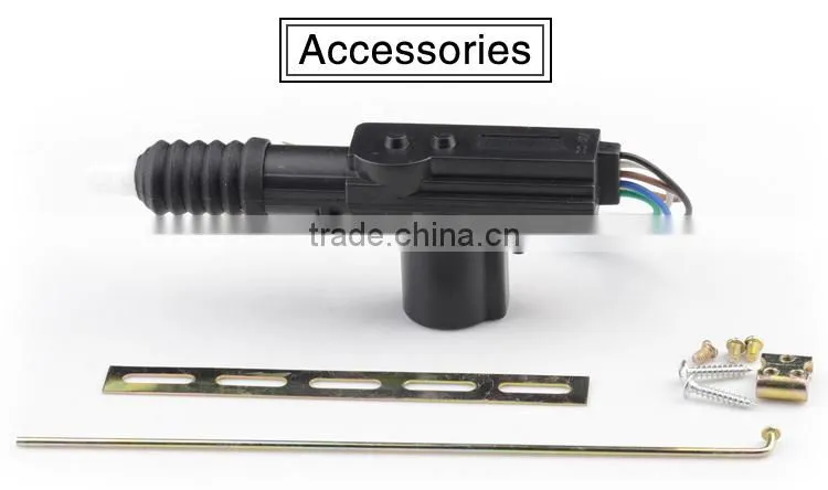 2015 new style factory price 5 wire central locking system power door lock actuator