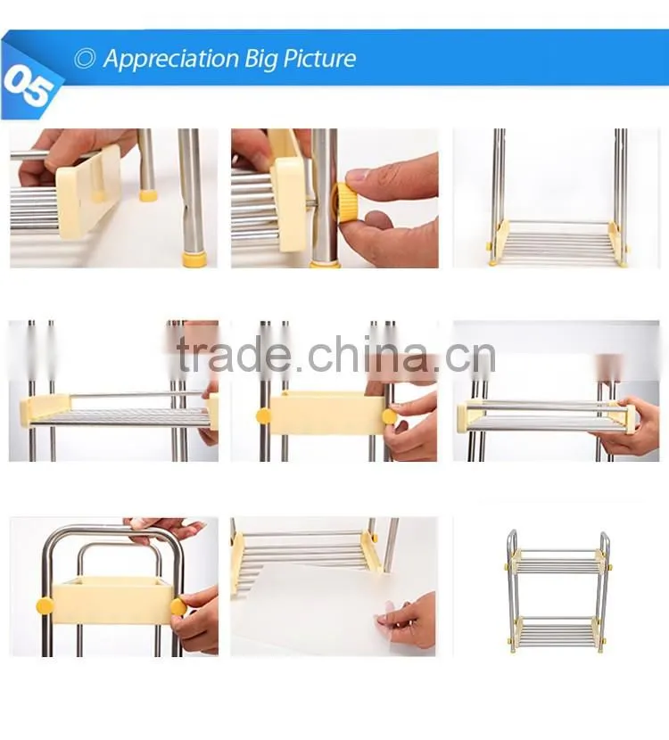 S/S+ABS 42.5*16*38.5 High quality kitchen tools grocery rack/sundries rack/storage rack
