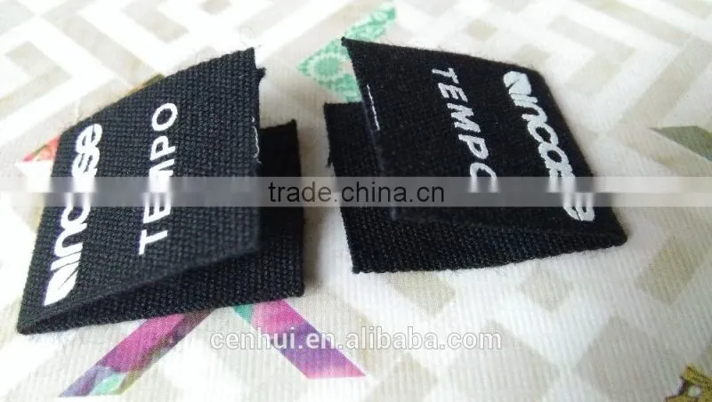factory custom center fold print100% cotton garment label