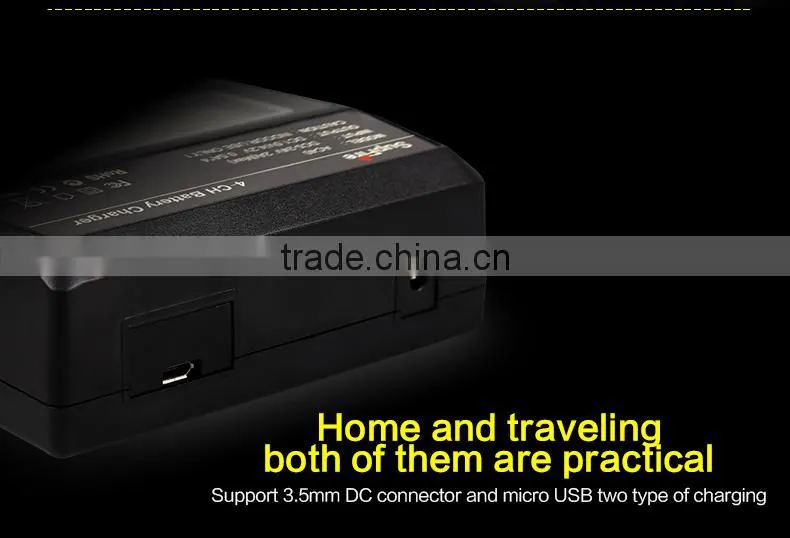 18650 Battery Charger Four-Slot Charger