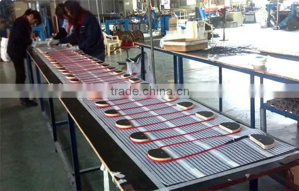 110V Heat resistant electric radiant step warmfloor floor heating cable mat