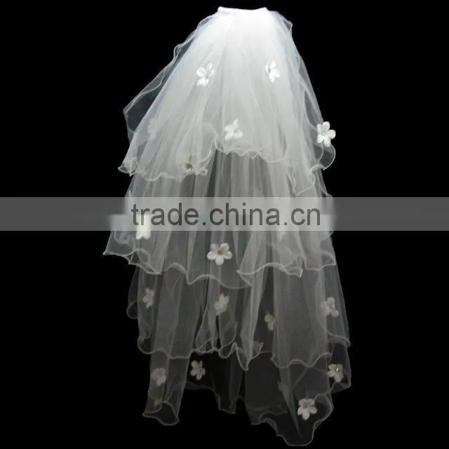 Hot Selling One Layer Lace Bridal Veils