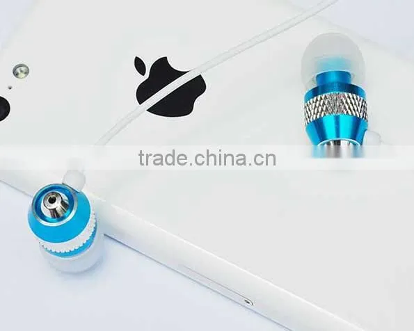 cheap wired colorful super bass earphones earbud for mobile phone