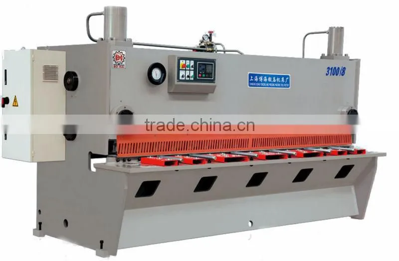 qc11y 6x2500 hydraulic plate guillotine shear
