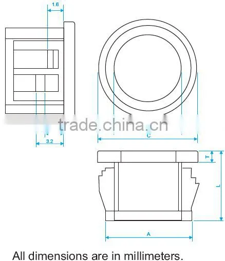 nylon plastic bushing, plastic bush