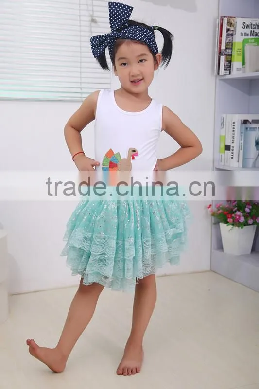 wholesale alibaba baby clothes top and children tulle skirt