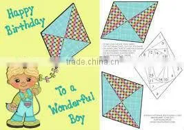 colored kite paper