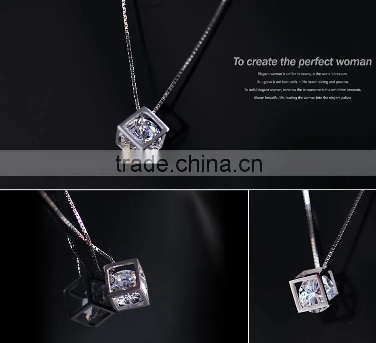 Infinite Costum 925 sterling Silver Jewelry Real silver Necklace jewellery