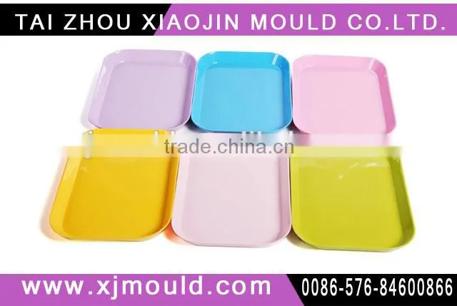 plastic injection serving tray mould