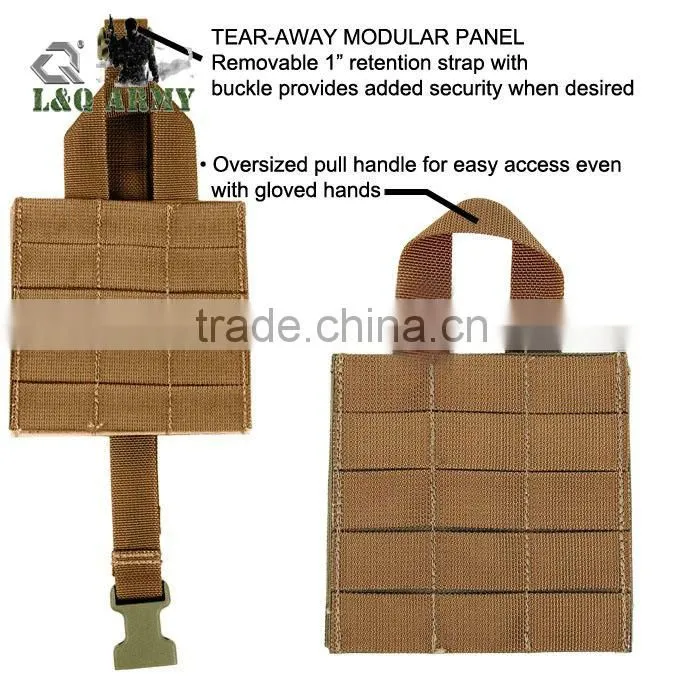 Military Molle System Gear Tear Away Modular Panel